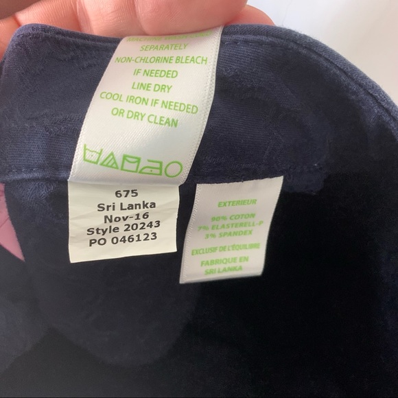 Lilly Pulitzer Kelly Ankle Length Skinny Pant 0 - Picture 12 of 16